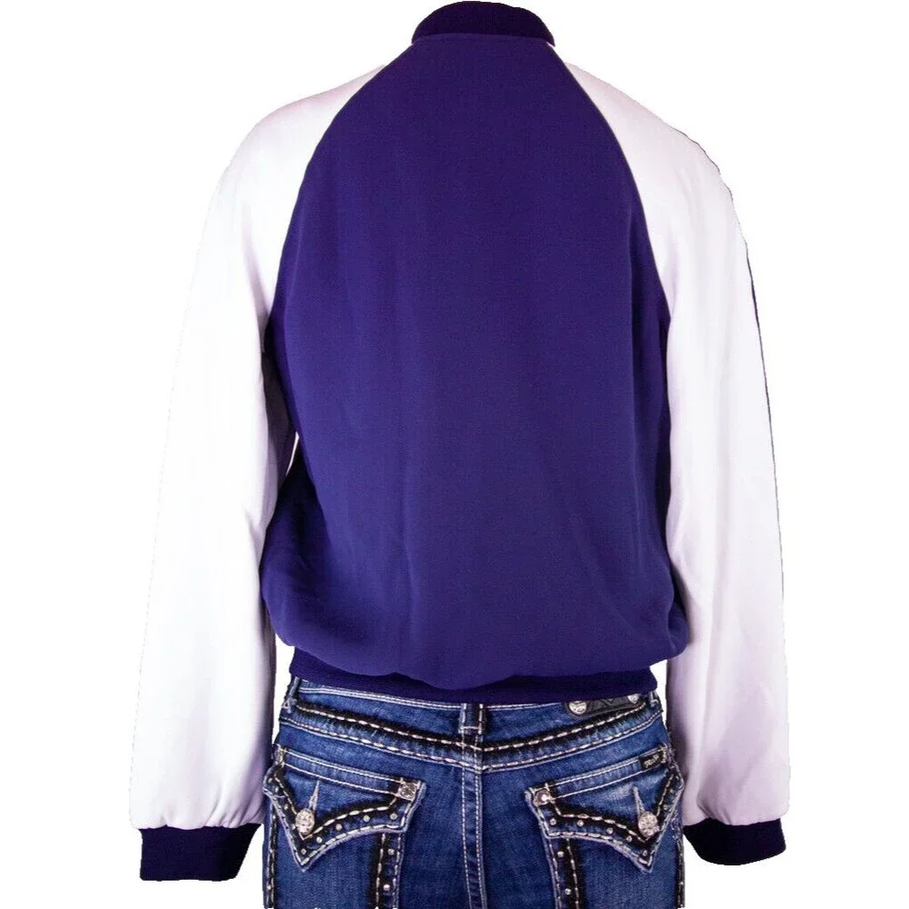 Women’s Michael Kors Blue Long Sleeve Track Jacket Size XS